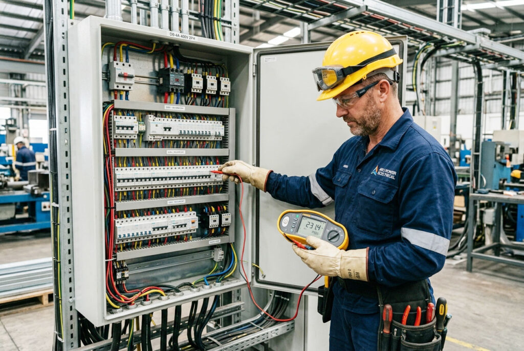 Technische Prüfung einer Elektroanlage